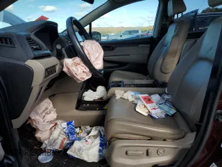 2019 Honda Odyssey EX-L with VIN 5FNRL6H70KB072288, listed as a Copart auction lot 76326724 with Not Provided miles and Non Repairable. Bid and sale history available at DreamBid. Image 7.