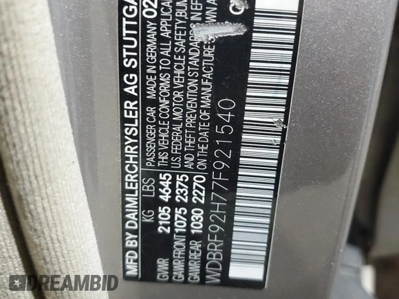 2007 Mercedes-Benz C 280 Luxury z VIN WDBRF92H77F921540, wystawiony jako Copart lot #54567995 z przebiegiem 71 075 mil mil oraz Szkoda całkowita • Salvage title. Historia ofert i sprzedaży dostępna na DreamBid. Obrazek 12.