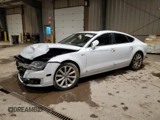 2013 Audi A7 3.0 Premium Plus with VIN WAUYGAFC4DN059886, listed as a Copart auction lot 47807485 with 164,789 mi miles and Salvage Title. Bid and sale history available at carsss.com. Image 1.