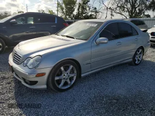 2007 Mercedes-Benz C 230 Sport with VIN WDBRF52H87A936814, listed as a Copart auction lot 54926245 with 141,310 mi miles and Salvage Title. Bid and sale history available at DreamBid. Image 1.