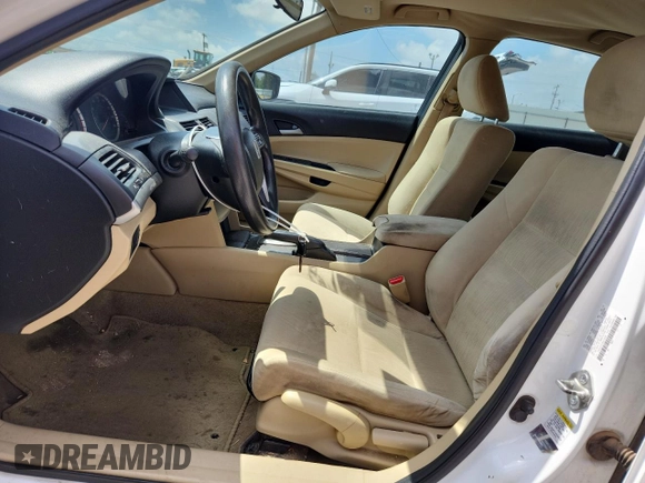 2011 Honda Accord LX with VIN 1HGCP2F31BA015028, listed as a Copart auction lot 63606975 with 178,574 mi miles and Salvage title. Bid and sale history available at DreamBid. Image 7.