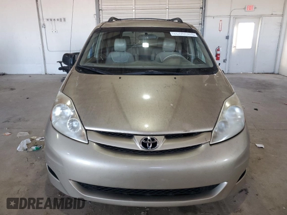 2010 Toyota Sienna CE with VIN 5TDKK4CC3AS331556, listed as a Copart auction lot 46590115 with 151,835 mi miles and Salvage Title. Bid and sale history available at DreamBid. Image 5.