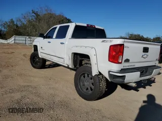 2017 Chevrolet Silverado 1500 LTZ with VIN 3GCUKSEJ5HG151660, listed as a Copart auction lot 45924435 with 136,520 mi miles and Salvage Title. Bid and sale history available at DreamBid. Image 2.