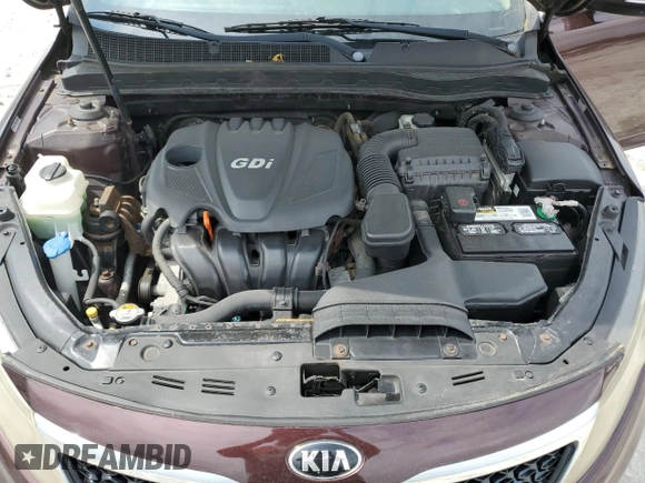 2013 Kia Optima EX with VIN 5XXGN4A71DG248703, listed as a Copart auction lot 59601635 with 113,222 mi miles and Non repairable. Bid and sale history available at DreamBid. Image 11.