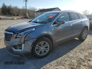 2022 Cadillac XT5 AWD Premium Luxury with VIN 1GYKNDRS7NZ141943, listed as a Copart auction lot 42350585 with Not provided miles and Salvage title. Bid and sale history available at DreamBid. Image 1.