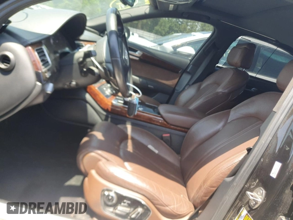 2012 Audi A8 с VIN WAURVAFD4CN017834, выставлен на аукционе Copart как лот 56951795 с пробегом 154 564 миль миль и Списание • Salvage title. История ставок и продаж доступна на DreamBid. Изображение 7.