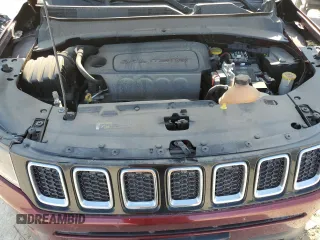 2021 Jeep Compass Latitude with VIN 3C4NJCBB3MT585748, listed as a Copart auction lot 56159395 with 101,258 mi miles and Salvage title. Bid and sale history available at DreamBid. Image 12.