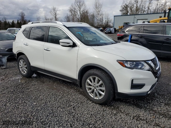 2020 Nissan Rogue SV with VIN JN8AT2MVXLW114025, listed as a Copart auction lot 49346225 with 45,434 mi miles and Salvage Title. Bid and sale history available at carsss.com. Image 4.