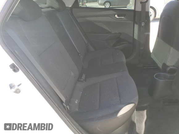2018 Hyundai Accent SEL with VIN 3KPC24A30JE032852, listed as a Copart auction lot 82771884 with 65,748 mi miles and Salvage Title. Bid and sale history available at carsss.com. Image 10.