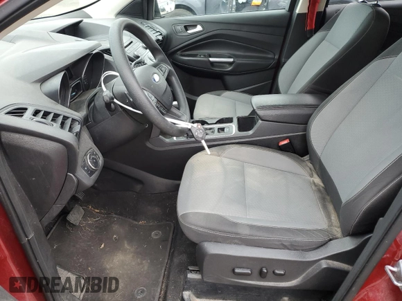 2017 Ford Escape SE with VIN 1FMCU0GD4HUA35103, listed as a Copart auction lot 50725215 with 123,937 mi miles and Salvage Title. Bid and sale history available at carsss.com. Image 7.