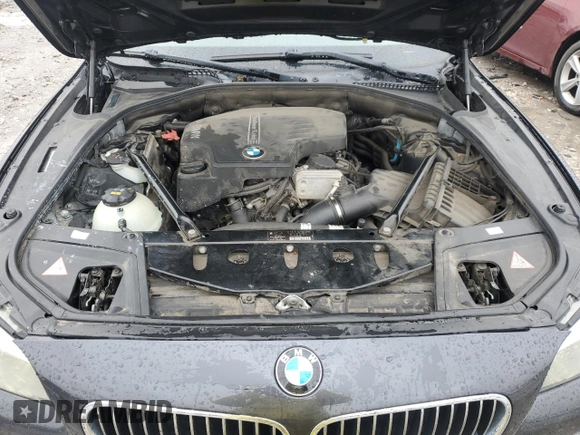 2012 BMW 5 Series 528i xDrive with VIN WBAXH5C54CDW05421, listed as a Copart auction lot 51747865 with 133,881 mi miles and Salvage Title. Bid and sale history available at carsss.com. Image 12.