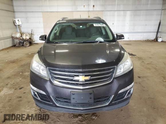 2015 Chevrolet Traverse LT with VIN 1GNKRGKD3FJ350577, listed as a Copart auction lot 51811645 with 215,276 mi miles and Clean Title. Bid and sale history available at carsss.com. Image 5.