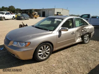2007 Hyundai Azera SE with VIN KMHFC46F47A145627, listed as a Copart auction lot 75274604 with 83,904 mi miles and Salvage Title. Bid and sale history available at carsss.com. Image 1.