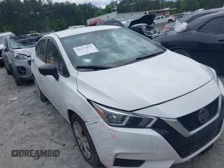 2021 Nissan Versa S with VIN 3N1CN8DV0ML895083, listed as a IAAI auction lot 42177872 with 83,349 mi miles and . Bid and sale history available at DreamBid. Image 1.