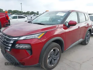 2025 Nissan Rogue SV with VIN 5N1BT3BA1SC772026, listed as a IAAI auction lot 42166212 with 12,207 mi miles. Bid and sale history available at carsss.com. Image 17.