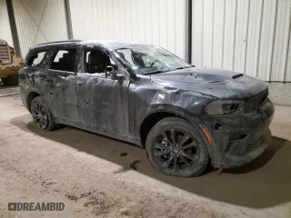 2022 Dodge Durango GT Plus with VIN 1C4RDJDG3NC188933, listed as a Copart auction lot 49332975 with 33,797 mi miles and Salvage Title. Bid and sale history available at carsss.com. Image 4.