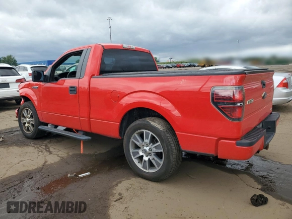 2014 Ford F-150 XL with VIN 1FTMF1CM7EKF34810, listed as a Copart auction lot 61783295 with 64,500 mi miles and Clean title. Bid and sale history available at DreamBid. Image 2.