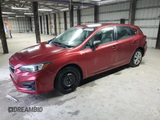2019 Subaru Impreza with VIN 4S3GTAA66K3763544, listed as a Copart auction lot 60018575 with 25,483 mi miles and Salvage title. Bid and sale history available at DreamBid. Image 1.
