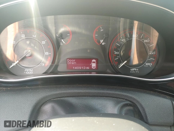 2013 Dodge Dart SXT with VIN 1C3CDFBH2DD154719, listed as a Copart auction lot 54017245 with 140,913 mi miles and Clean Title. Bid and sale history available at carsss.com. Image 8.
