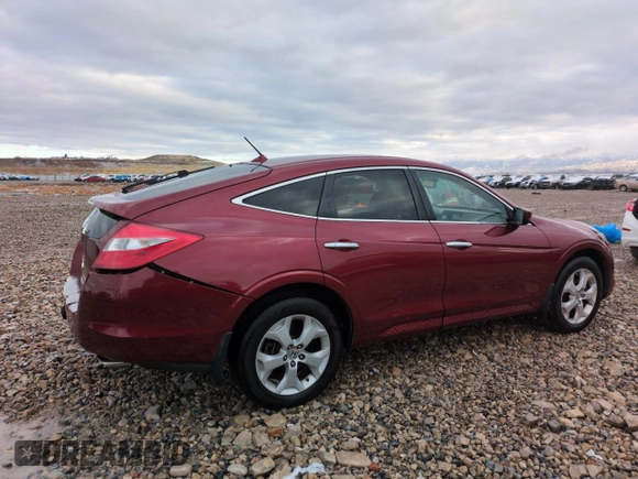 2010 Honda Accord Crosstour EX-L with VIN 5J6TF2H55AL007690, listed as a Copart auction lot 81562564 with 116,285 mi miles and Salvage Title. Bid and sale history available at carsss.com. Image 3.