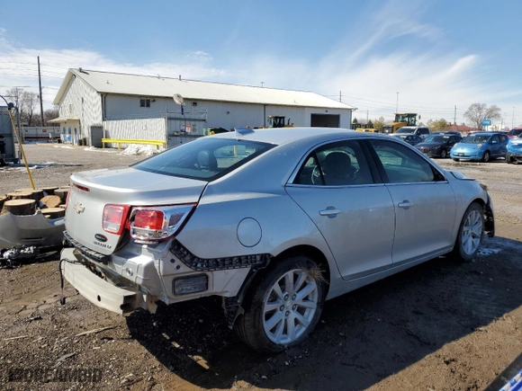 2015 Chevrolet Malibu LT with VIN 1G11D5SL1FF148539, listed as a Copart auction lot 47570905 with 118,809 mi miles and Salvage Title. Bid and sale history available at carsss.com. Image 3.