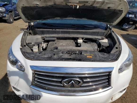 2013 Infiniti JX35 with VIN 5N1AL0MM2DC304486, listed as a Copart auction lot 77302174 with 224,617 mi miles and Clean Title. Bid and sale history available at carsss.com. Image 12.