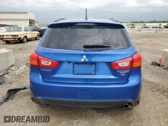 2016 Mitsubishi Outlander SEL with VIN JA4AR4AW3GZ047544, listed as a Copart auction lot 54707295 with 138,283 mi miles and Clean title. Bid and sale history available at DreamBid. Image 6.