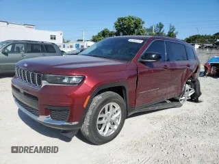 2023 Jeep Grand Cherokee Laredo with VIN 1C4RJJAG0P8771219, listed as a Copart auction lot 82700224 with 15,256 mi miles and Non repairable. Bid and sale history available at DreamBid. Image 1.