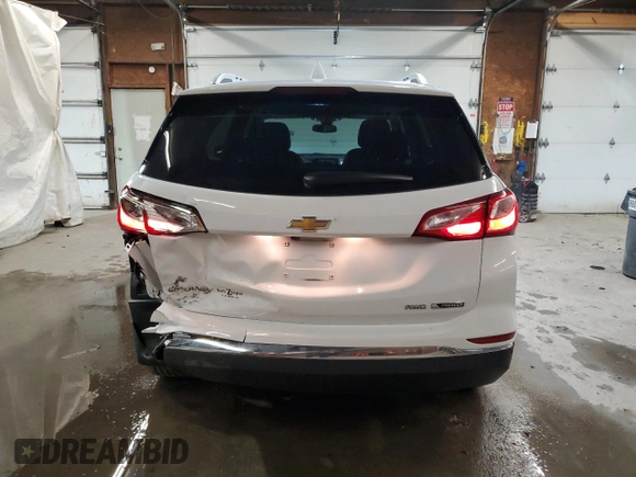 2018 Chevrolet Equinox Premier with VIN 2GNAXVEV4J6228214, listed as a Copart auction lot 51089315 with 70,451 mi miles and Salvage Title. Bid and sale history available at DreamBid. Image 6.