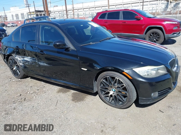 2009 BMW 3 Series 328i with VIN WBAPH57559NL77104, listed as a IAAI auction lot 41707276 with 146,170 mi miles and . Bid and sale history available at DreamBid. Image 1.