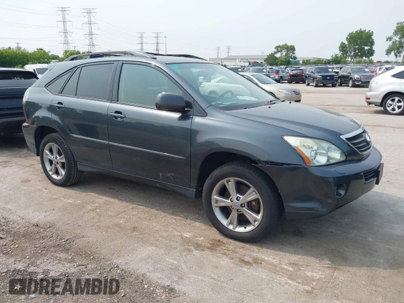 2006 Lexus RX 400h с VIN JTJHW31U960019608, выставлен на аукционе IAAI как лот 42404446 с пробегом 115 801 миль миль и . История ставок и продаж доступна на DreamBid. Изображение 1.