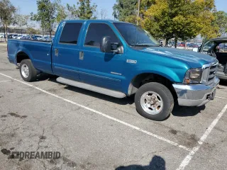 2001 Ford F-350 XL with VIN 1FTSW30F71EA07920, listed as a Copart auction lot 44746375 with 308,007 mi miles and Clean Title. Bid and sale history available at DreamBid. Image 4.