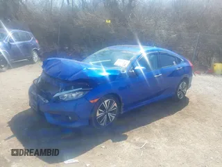 2016 Honda Civic Sedan EX-T with VIN 19XFC1F30GE026799, listed as a IAAI auction lot 41837076 with 127,421 mi miles. Bid and sale history available at carsss.com. Image 17.