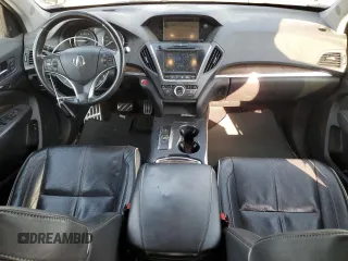 2017 Acura MDX Sport Hybrid w/Advance Pkg with VIN 5FRYD7H75HB001013, listed as a Copart auction lot 71366294 with 59,633 mi miles and Salvage Title. Bid and sale history available at carsss.com. Image 8.