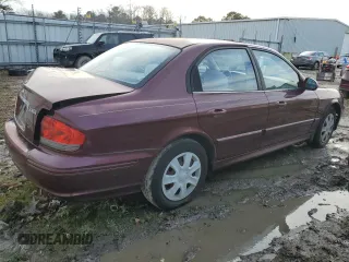 2003 Hyundai Sonata with VIN KMHWF25S83A774523, listed as a Copart auction lot 42617545 with 99,840 mi miles and Clean Title. Bid and sale history available at carsss.com. Image 3.
