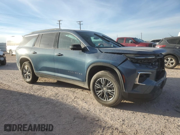 2024 Chevrolet Traverse FWD LT with VIN 1GNERGKSXRJ163840, listed as a Copart auction lot 84730324 with Not provided miles and Salvage title. Bid and sale history available at DreamBid. Image 4.
