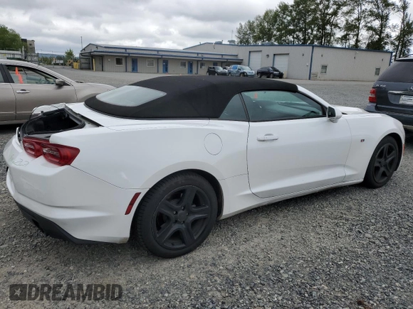 2020 Chevrolet Camaro 1LT z VIN 1G1FB3DS9L0106137, wystawiony jako Copart lot #59382905 z przebiegiem 70 676 mil mil oraz Szkoda całkowita • Salvage title. Historia ofert i sprzedaży dostępna na DreamBid. Obrazek 3.