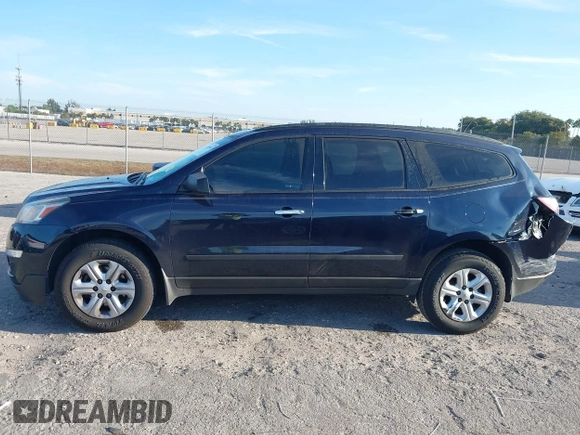 2017 Chevrolet Traverse LS with VIN 1GNKRFKD4HJ184275, listed as a IAAI auction lot 41893941 with 77,684 mi miles and . Bid and sale history available at DreamBid. Image 14.