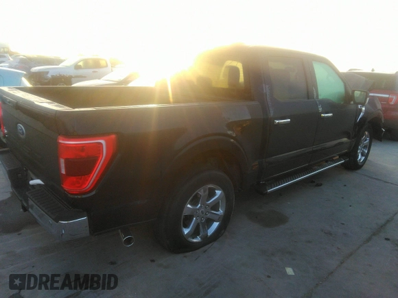 2021 Ford F-150 XL with VIN 1FTEW1C51MFC47404, listed as a IAAI auction lot 41846290 with 107,452 mi miles and . Bid and sale history available at carsss.com. Image 4.