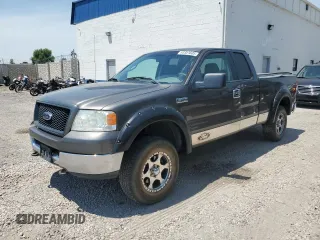 2005 Ford F-150 XLT with VIN 1FTPX14545FA18141, listed as a Copart auction lot 63351605 with 214,597 mi miles and Clean title. Bid and sale history available at DreamBid. Image 1.