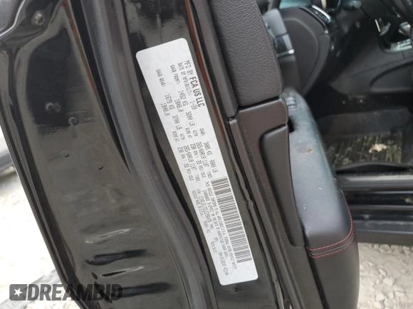 2020 Jeep Grand Cherokee Trailhawk with VIN 1C4RJFLT2LC296476, listed as a Copart auction lot 62125625 with 75,642 mi miles and Salvage title. Bid and sale history available at DreamBid. Image 13.