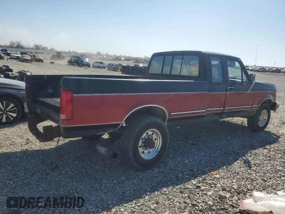 1997 Ford F-250 with VIN 1FTHX25F9VEA81243, listed as a Copart auction lot 48938845 with Not Provided miles and Salvage Title. Bid and sale history available at DreamBid. Image 3.