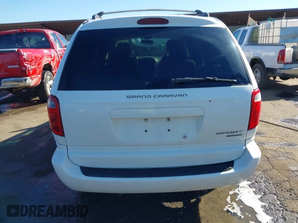 2001 Dodge Grand Caravan with VIN 2B4GT44L11R179428, listed as a IAAI auction lot 41648424 with 179,241 mi miles and . Bid and sale history available at DreamBid. Image 16.