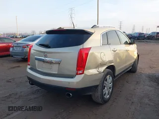 2011 Cadillac SRX Luxury Collection with VIN 3GYFNAEY5BS612796, listed as a IAAI auction lot 41195405 with 107,007 mi miles. Bid and sale history available at carsss.com. Image 4.