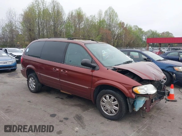 2007 Chrysler Town & Country LWB Limited with VIN 2A8GP64L97R171596, listed as a IAAI auction lot 41945122 with 101,893 mi miles. Bid and sale history available at carsss.com. Image 1.