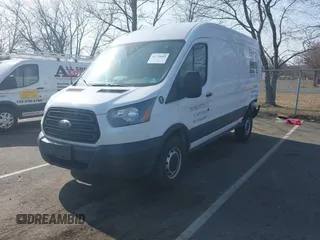 2019 Ford Transit with VIN 1FTBW2CM7KKA69227, listed as a IAAI auction lot 41779803 with 161,177 mi miles. Bid and sale history available at carsss.com. Image 2.