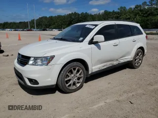 2015 Dodge Journey SXT with VIN 3C4PDCBB2FT651158, listed as a Copart auction lot 52982285 with 130,546 mi miles and Salvage Title. Bid and sale history available at carsss.com. Image 1.