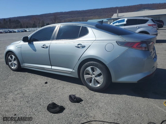2015 Kia Optima Hybrid with VIN KNAGM4AD8F5086565, listed as a Copart auction lot 51083145 with 186,235 mi miles and Salvage Title. Bid and sale history available at carsss.com. Image 2.