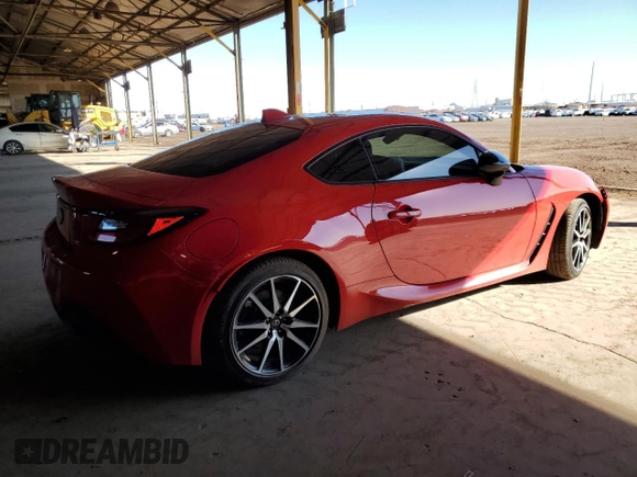2022 Toyota 86 with VIN JF1ZNBC1XN8751386, listed as a Copart auction lot 79253854 with 33,379 mi miles and Salvage Title. Bid and sale history available at DreamBid. Image 3.