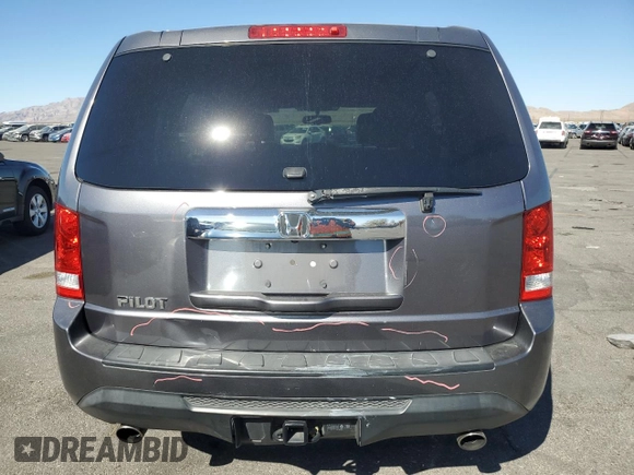 2014 Honda Pilot EX-L with VIN 5FNYF3H55EB003133, listed as a Copart auction lot 44769775 with 121,441 mi miles and Salvage Title. Bid and sale history available at carsss.com. Image 6.